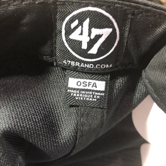 Las Vegas Raiders NFL ‘47 MVP Adjustable Football Hat Cap Men’s OSFA Oakland - Picture 5 of 6